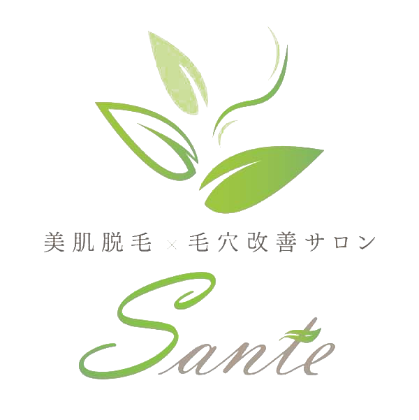 美肌脱毛×毛穴改善サロン Sante のロゴ
